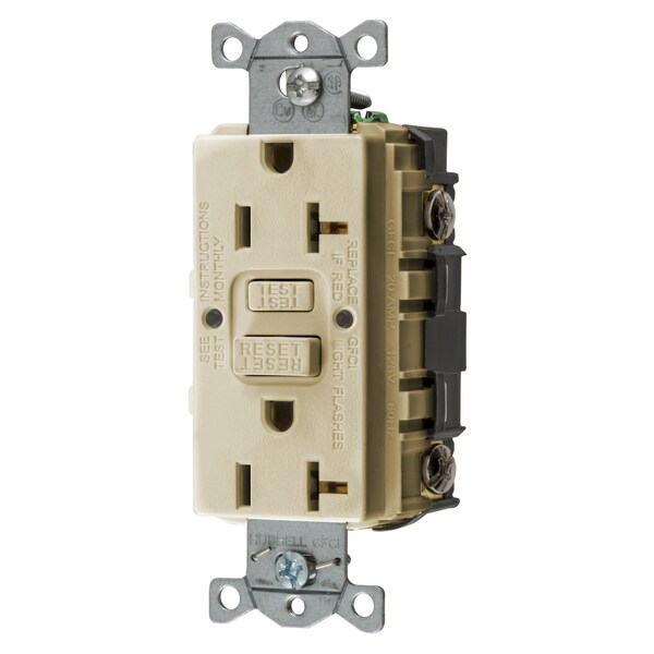 Ground Fault Products, Commercial Standard GFCI Receptacles, GFRST20IU